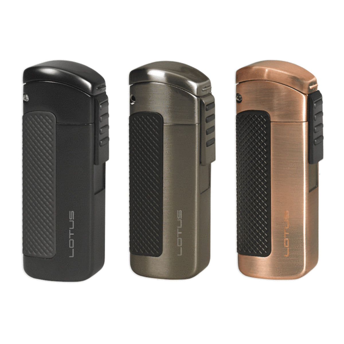 Lotus Lighter CEO L66 Triple Jet Lighter w/ Cigar Punch Lighter Lotus   