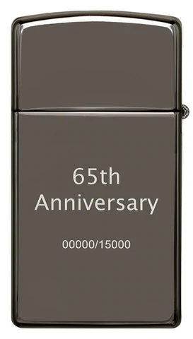 Zippo Lighter - Slim 65th Anniversary Collectible Zippo Zippo   