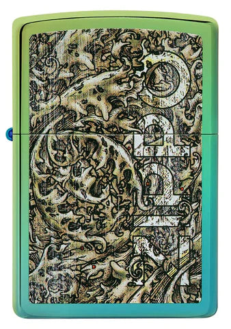 Zippo Lighter - Distressed Filigree Zippo Zippo Zippo   
