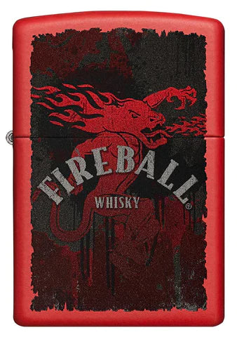 Zippo Lighter - Straight Fire Fireball Zippo Zippo   