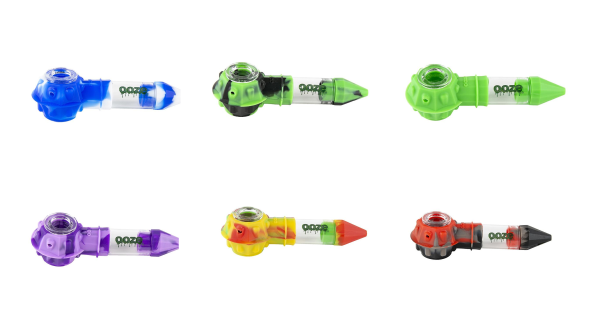 Ooze Bowser Silicone Glass Pipe Cannabis Accessories Ooze   