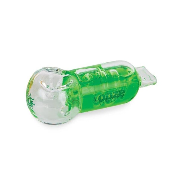 Ooze Cryo Glycerin Glass Bowl Cannabis Accessories Ooze Green  