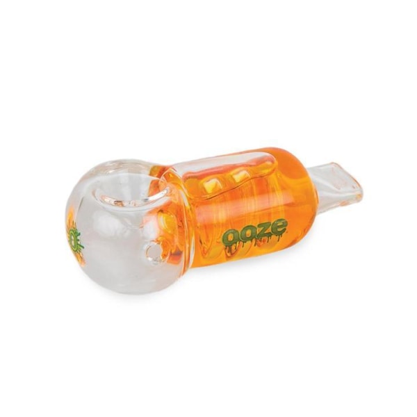 Ooze Cryo Glycerin Glass Bowl Cannabis Accessories Ooze Orange  