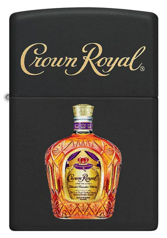 Zippo Lighter - Crown Royal Deluxe Bottle Zippo Zippo   