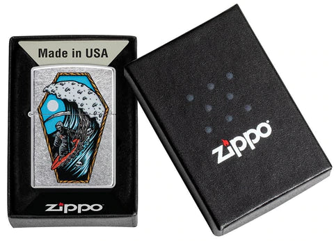 Zippo Lighter - Reaper Surfer Zippo Zippo   