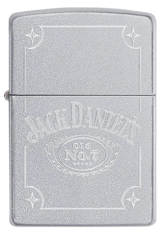 Zippo Lighter -  Jack Daniel's Old No. 7 Chrome Zippo Zippo   