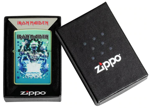 Zippo Lighter - Iconic Iron Maiden Zippo Zippo   