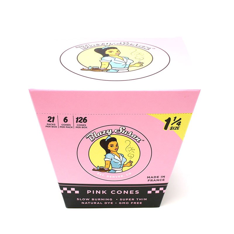 Blazy Susan Pink Pre Rolled Cones Cannabis Accessories Blazy Susan   