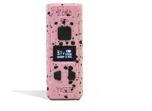 Yocan Kodo Pro - Cartridge Battery Vaporizers Yocan Wulf Mod Pink Black Splatter  