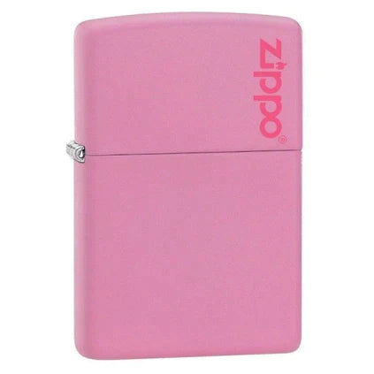 Zippo Lighter - Pink Matte with Zippo Logo Zippo Zippo   
