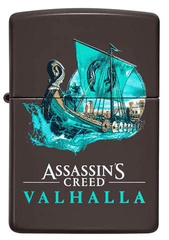 Zippo Lighter - Assassin's Creed Valhalla Brown Zippo Zippo   