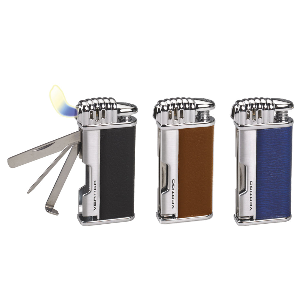 Vertigo Puffer Pipe Soft Flame Lighter Lighter Vertigo   