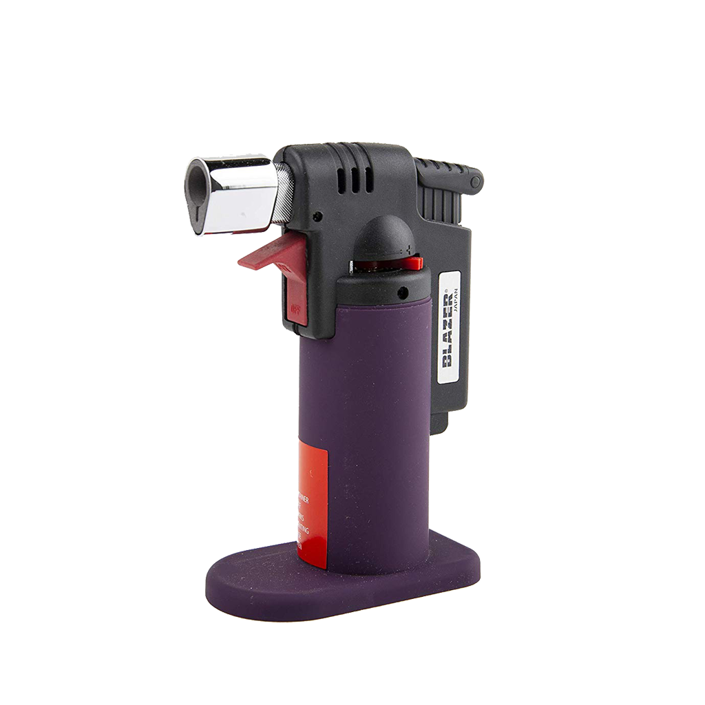 The Firefox Mini Torch Table by Blazer Lighter Blazer Purple  