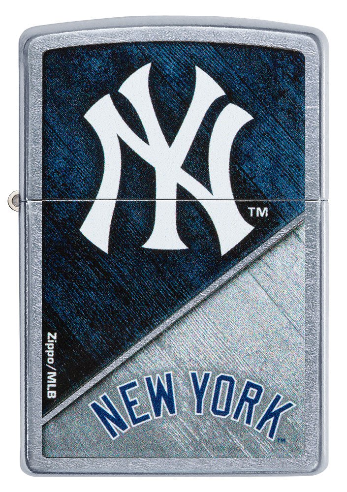 Zippo Lighter - MLB New York Yankees Street Chrome Zippo Zippo   