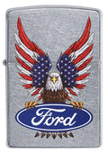 Zippo Lighter - Ford w/ Bald Eagle Zippo Zippo   