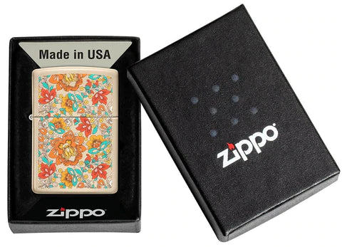 Zippo Lighter - Groovy Floral Zippo Zippo   