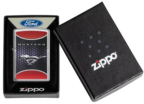 Zippo Lighter - Ford Mustang Logo Zippo Zippo   