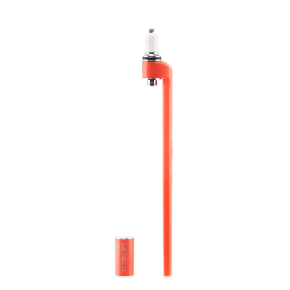 Ooze X Stache Connectar - 510 Thread Nectar Collector Vape Pen Attachment Vaporizers Ooze Red  