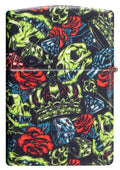 Zippo Lighter - Skull Crown Zippo Zippo   