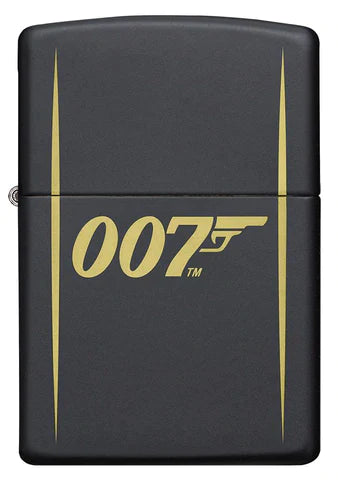 Zippo Lighter - James Bond 007 Black Matte Zippo Zippo   