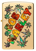 Zippo Lighter - Bob Marley Cannabis Zippo Zippo   