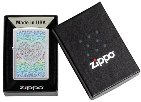 Zippo Lighter - Pastel Heart Zippo Zippo   
