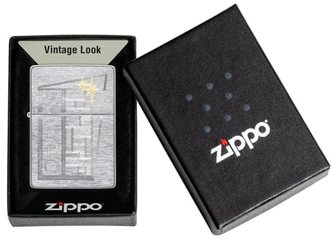 Zippo Lighter - Retro Star Zippo Zippo   