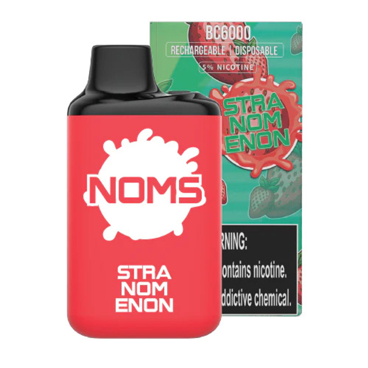NOMS BC6000 - 6000 Puff Disposable Vape Vape Juice NOMS Stranomenon  