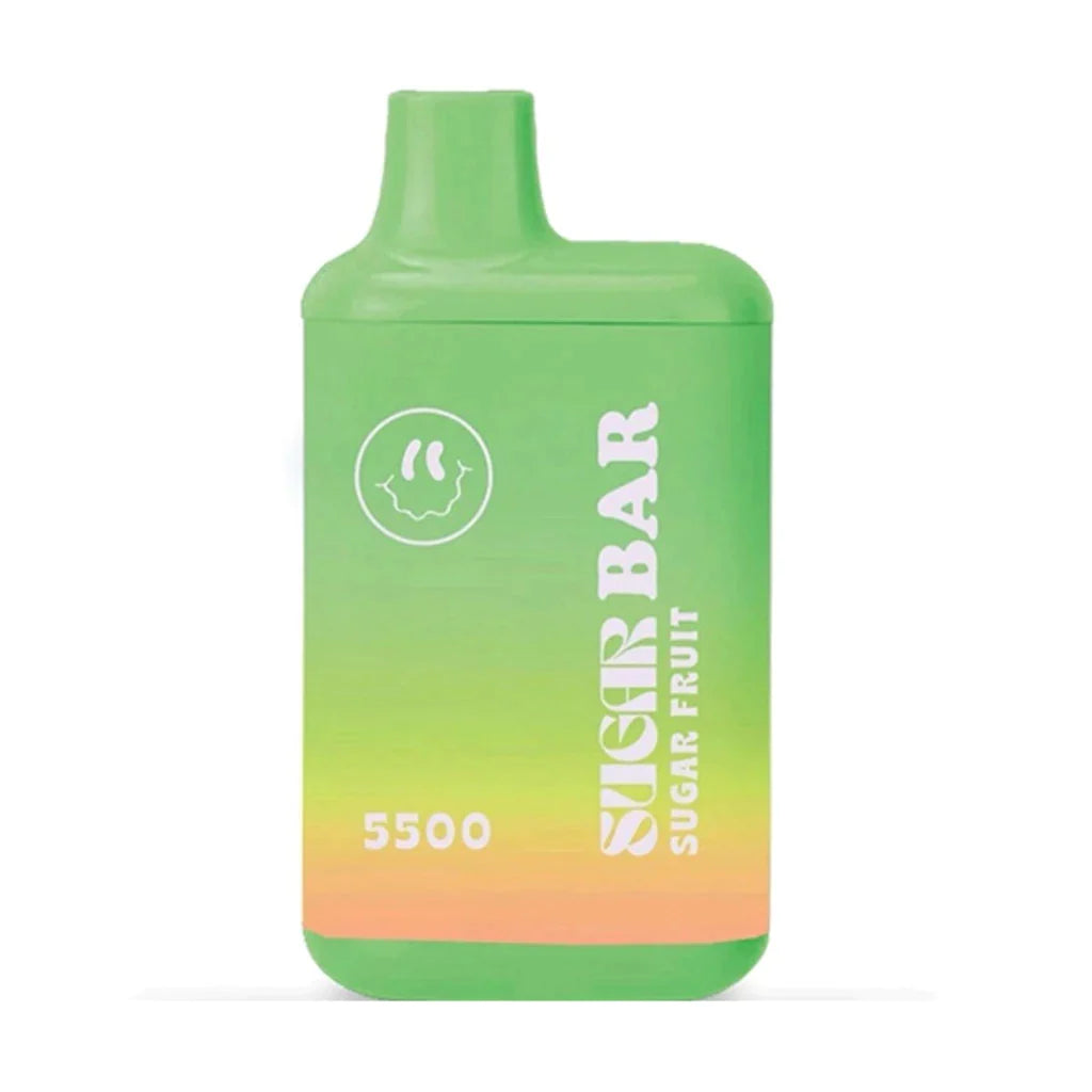 Sugar Bar 5500 Puff Disposable Vape Vape Juice Lighter USA Sugar Fruit  