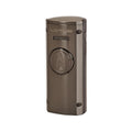 Lotus Minister Quad Flame Table Top Torch Lighter Lighter Lotus Gunmetal & Carbon Fiber  