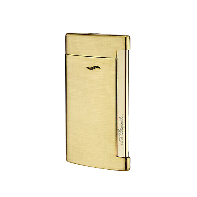 S.T. Dupont Lighter Slim 7 - Gold Finish Lighter S.T. Dupont Golden Brushed  