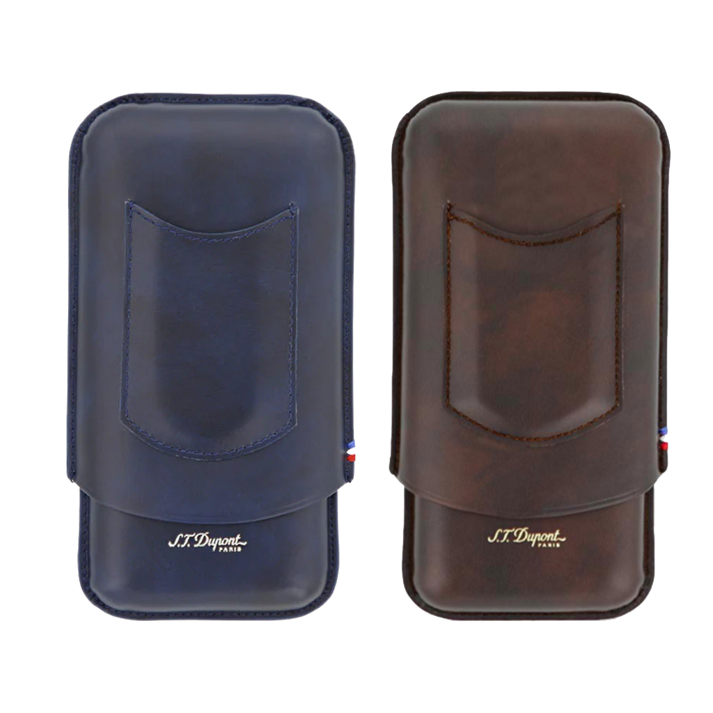 S.T. Dupont Triple Cigar Case Smoking Accessories S.T. Dupont   