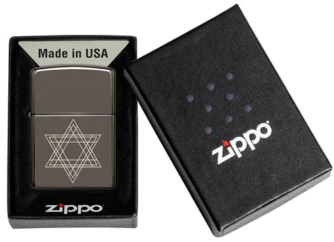 Zippo Lighter - Star Of David Zippo Zippo   