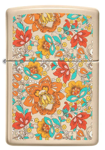 Zippo Lighter - Groovy Floral Zippo Zippo   