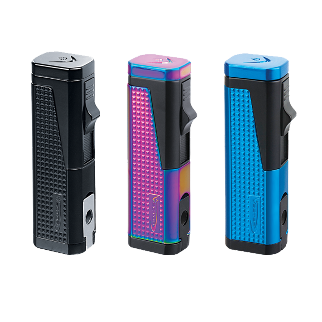 Vector Urbano Triple Flame Torch Lighter with Cigar Punch Lighter Vector   