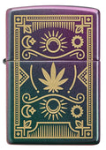 Zippo Lighter - Iridescent Cannabis Zippo Zippo   