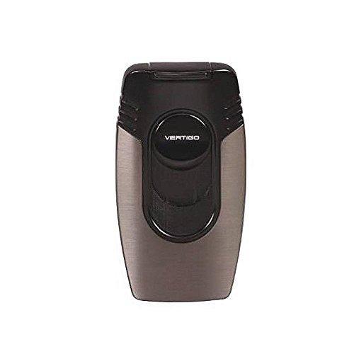Vertigo Goliath (Big Buddha) Quad Flame Table Lighter Lighter Vertigo Gunmetal  