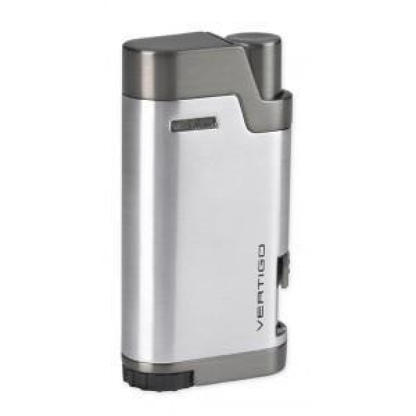 Vertigo Bullet Double Torch Lighter Lighter Vertigo Chrome  