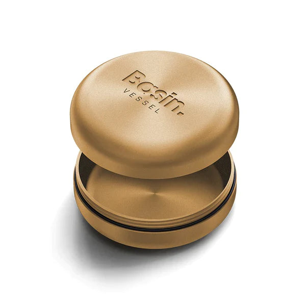 Vessel Basin Smellproof Container Cannabis Accessories Vessel Gold  