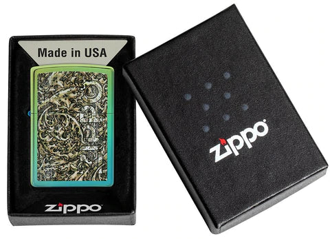 Zippo Lighter - Distressed Filigree Zippo Zippo Zippo   