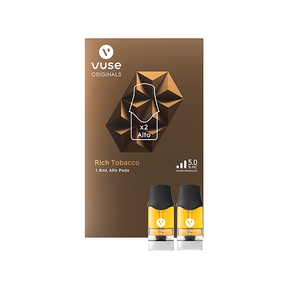 Vuse Alto Rich Tobacco Pods - 2 Pack Vape Juice Vuse   
