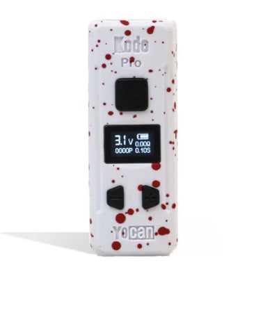 Yocan Kodo Pro - Cartridge Battery Vaporizers Yocan Wulf Mod White Red Splatter  