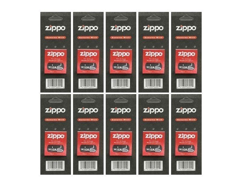 Zippo Genuine Wicks Variety Pack Smoking Accessories Zippo 10 Pack  