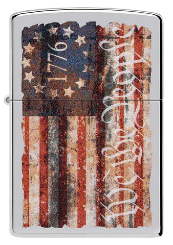 Zippo Lighter - Betsy Ross-Inspired 1776 American Flag Zippo Zippo   