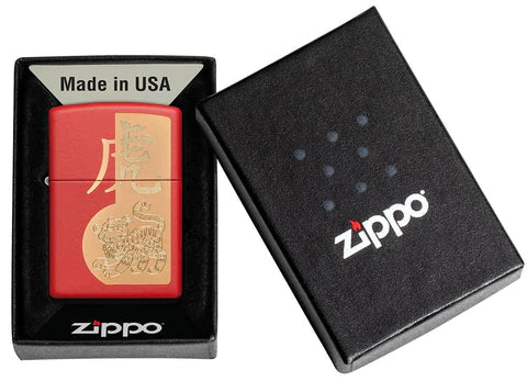 Zippo Lighter - Year Of The Tiger Zippo Zippo   