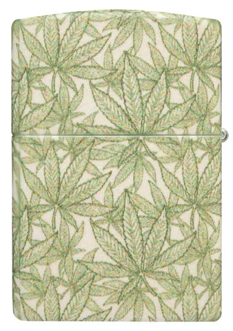 Zippo Lighter - All Over Cannabis Zippo Zippo   