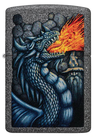 Zippo Lighter - Fiery Dragon Zippo Zippo   