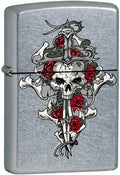 Zippo Lighter - Skull Rose Dagger Zippo Zippo   