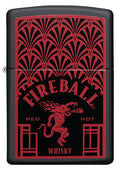 Zippo Lighter - Fireball Red Hot Whisky Zippo Zippo   