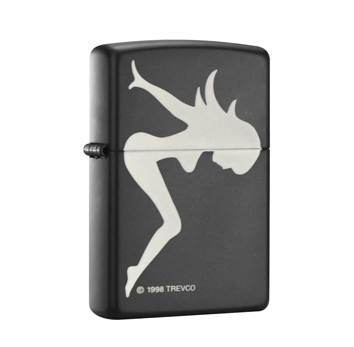 Zippo Lighter - Trucker Babe Black Matte Zippo Zippo   